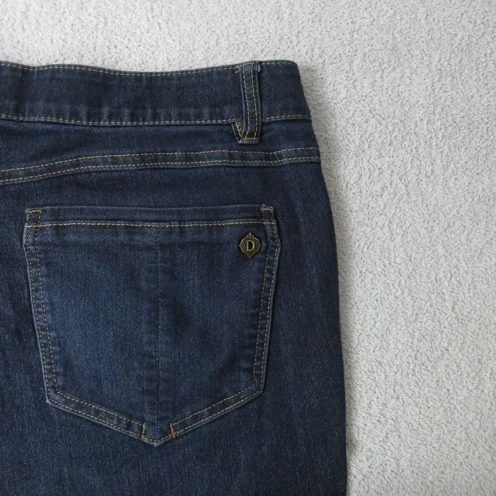 Democracy  Absolution Jeans Womens 14P Bootcut Dark Wash Stretch Denim 36x29
